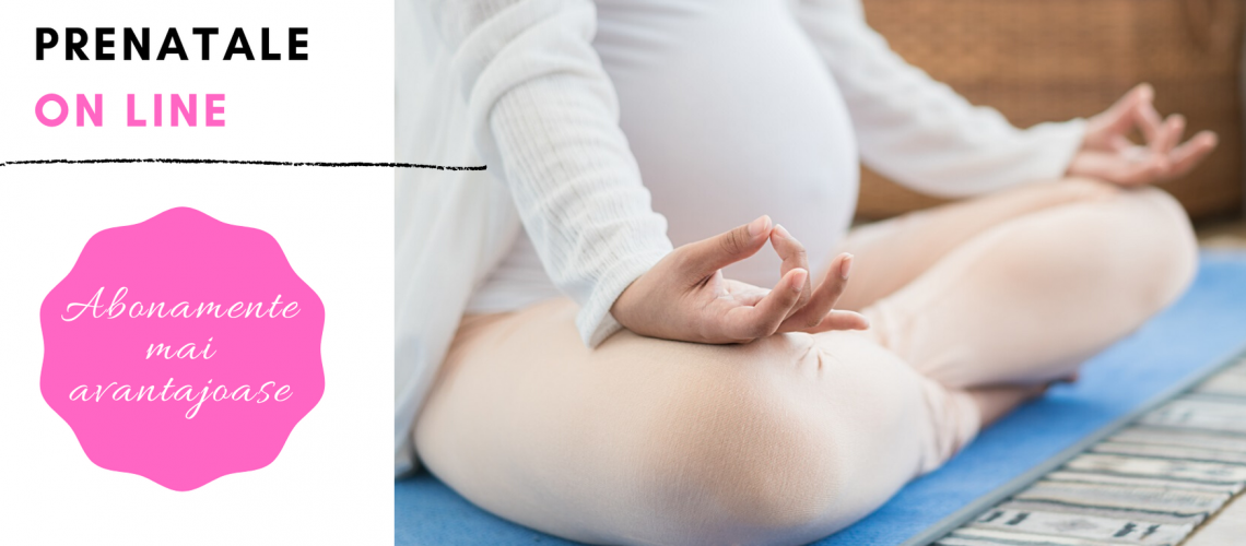 Abonamente mai avantajoase la Gym&Yoga Prenatale ON LINE